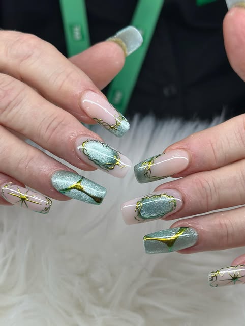 Nail art by HiQ Nails & Spa