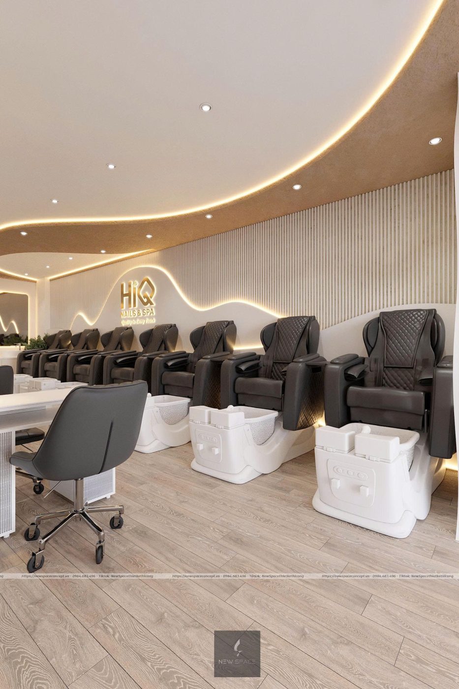 Massage pedicure chairs